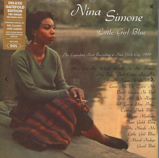 Image of Front Cover of 4854148S: LP - NINA SIMONE, Little Girl Blue (DOL; DOL712HG, Europe 2017 Reissue, Gatefold, 180 Gram Expanded With 3 Bonus Tracks)   NEW/NEW