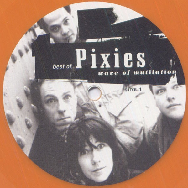 Image of Label Cover of 5234172E: 2xLP - PIXIES, Best Of Pixies (Wave Of Mutilation) (4AD; CAD 2406, UK 2011 Reissue, Orange Vinyl)   NEW/NEW