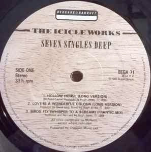 Image of Label Cover of LP - VG+/VG+ - THE ICICLE WORKS, Seven Singles Deep (Beggars Banquet; BEGA 71, UK 1986, Gatefold), ,  - 1426186E