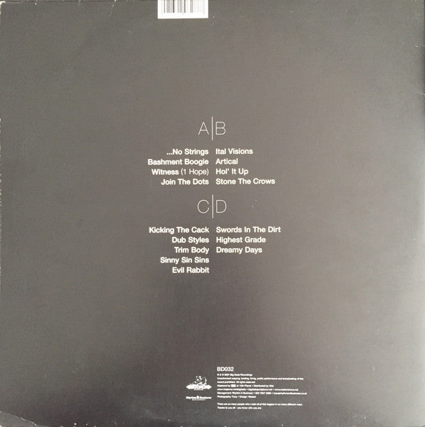 Image of Back Cover of 3814295C: 2xLP - ROOTS MANUVA, Run Come Save Me (Big Dada; BD 032, UK 2001, Gatefold) Light marks only, sleeve has light wear  VG/VG