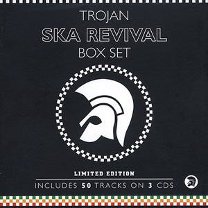 Image of Front Cover of 3xCD - G/VG+ - VARIOUS, Trojan Ska Revival Box Set (Trojan Records; TJETD146, Europe 2003, Box Set, 3 Inners), Corner Bumps, Shelf Wear,  - 3416508C