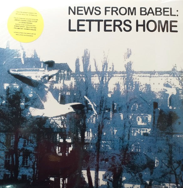 Image of Front Cover of 4744190S: LP - NEWS FROM BABEL, Letters Home (Goodfellas; RER VNFB2, Italy 2021 Reissue) Strong VG+  VG+/VG+