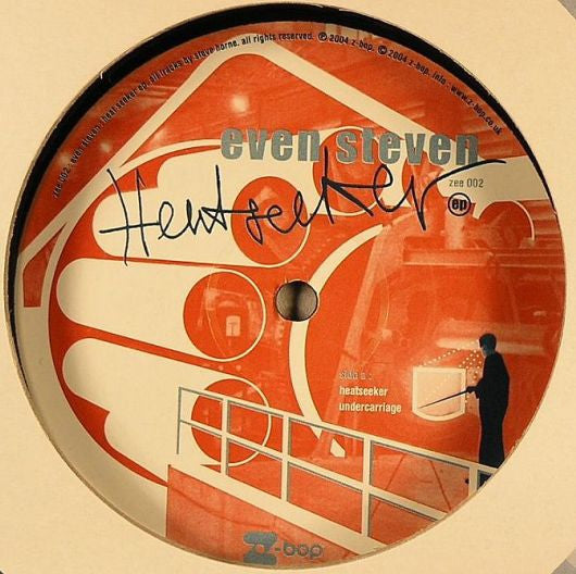 Image of Front Cover of 12" - VG+/VG - EVEN STEVEN, Heatseeker EP (Z-bop; zee 002, UK 2004, Company Sleeve), , A1		HeatseekerA2		UndercarriageB1		SalamanderB2		Axxedental - 2126233E