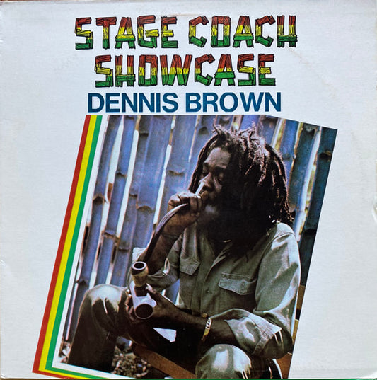 Image of Front Cover of 4414413C: LP - DENNIS BROWN, Stage Coach Showcase (Studio 16; JGML-6064, UK 2020s Reissue)   NEW/NEW