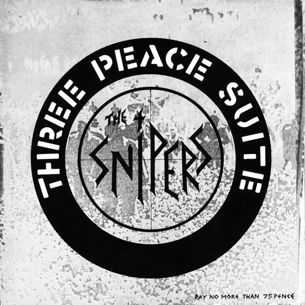 Image of Front Cover of 4213131C: 7" - THE SNIPERS, Three Peace Suite (Crass Records; 321984/4, UK 1981, Gatefold)   VG+/VG