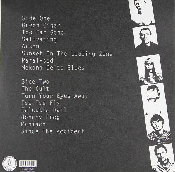 Image of Back Cover of 4923235E: LP - SCORCHED EARTH POLICY, Going Thru' A Hole In The Back Of Your Head (Siltbreeze ; SB152, US 2013, Textured Sleeve, Insert, Remastered) Strong VG+  EX/VG+