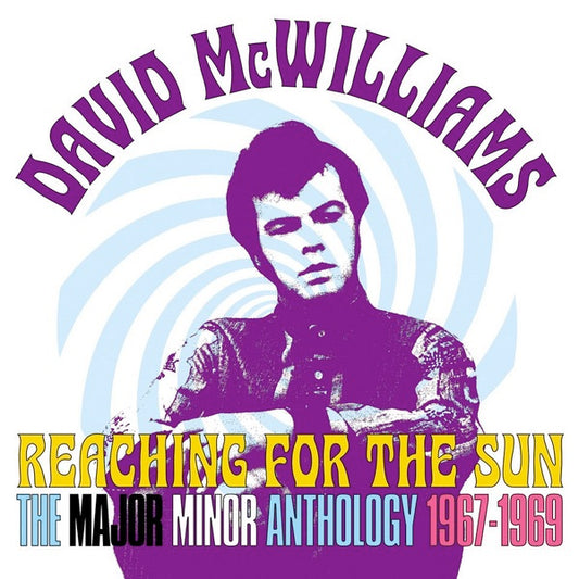 Image of Front Cover of 4735122E: 2xCD - DAVID MCWILLIAMS, Reaching For The Sun (The Major Minor Anthology 1967-1969) (Grapefruit Records; QCRSEG2131D, UK 2023, Double Digipak)   VG+/VG+