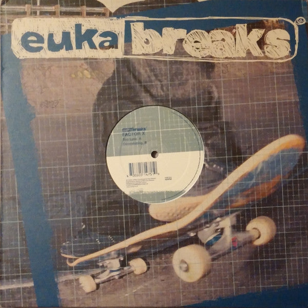 Image of Front Cover of 4943334S: LP - FACTOR X, Too Late (Eukabreaks; EUBR005-6, UK 2002, Company Sleeve)   VG+/VG+