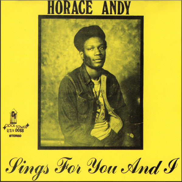 Image of Front Cover of 4933139E: CD - HORACE ANDY, Sings For You And I (Clocktower Records; CTCD0088, Canada 2009, Jewel Case, Booklet)   VG+/VG+