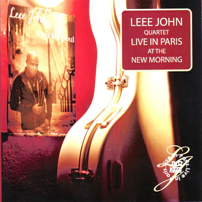 Image of Front Cover of 4933189E: CD - LEEE JOHN QUARTET, Live In Paris At The New Morning (; LJ DVD2 2007, UK 2007, Jewel Case, Booklet) DVD in CD case  M/M