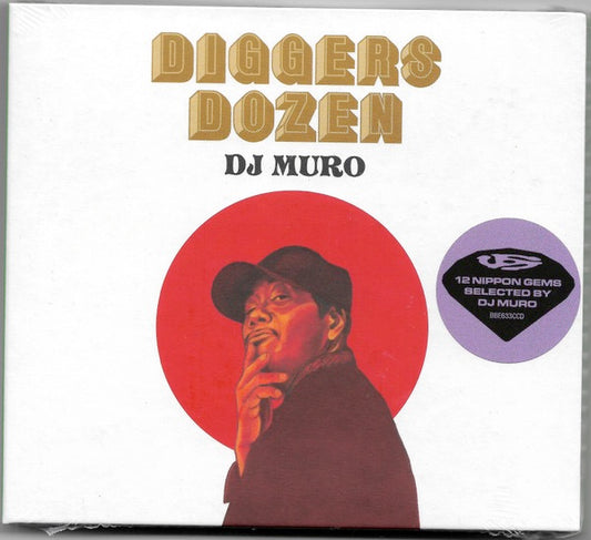 Image of Front Cover of 4913361C: CD - DJ MURO*, Diggers Dozen (BBE; BBE633CCD, UK 2023, Double Digipak)   EX/EX