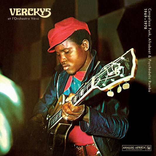 Image of Front Cover of CD - VG+/VG+ - VERCKYS ET L'ORCHESTRE V V , Congolese Funk, Afrobeat & Psychedelic Rumba 1969-1978 (Analog Africa; AACD 077, Germany 2014, Trifold Digipak), ,  - 2116224C