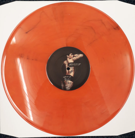 Image of Front Cover of 4943382S: LP - RIHANNA, Pour It Up (Not On Label ; RIHPOUR015,  , Unofficial, Orange Vinyl)   /VG+