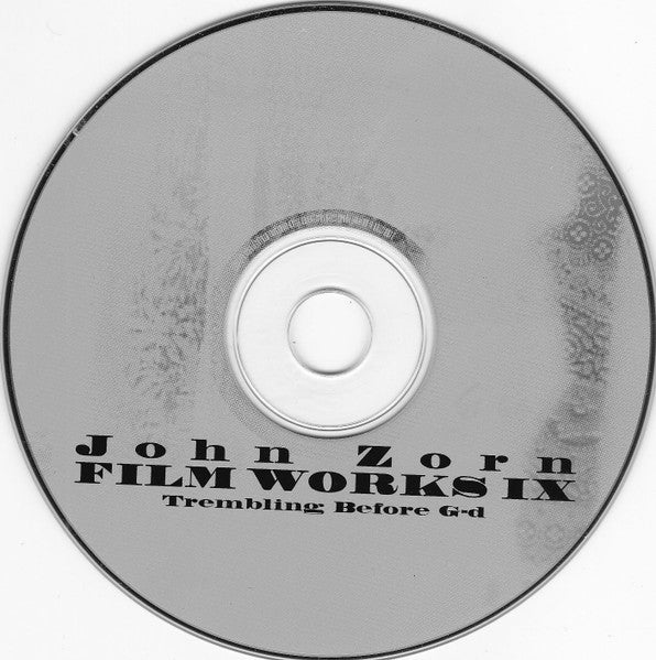 Image of Label Cover of 4953163S: CD - JOHN ZORN, Filmworks IX : Trembling Before G-d (Tzadik; TZ 7331, US 2000)   VG+/VG+