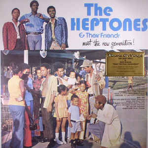 Image of Front Cover of LP - VG+/VG+ - VARIOUS, The Heptones & Their Friends - Meet The Now Generation! (Music On Vinyl; MOVLP1944, Europe 2017, Orange Vinyl), Strong VG+,  - 3746113S