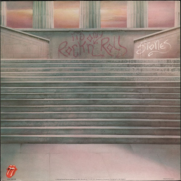 Image of Back Cover of LP - VG/G+ - THE ROLLING STONES, It's Only Rock 'N Roll (Rolling Stones Records; COC 59103, UK 1974, Inner), ,  - 2726346E