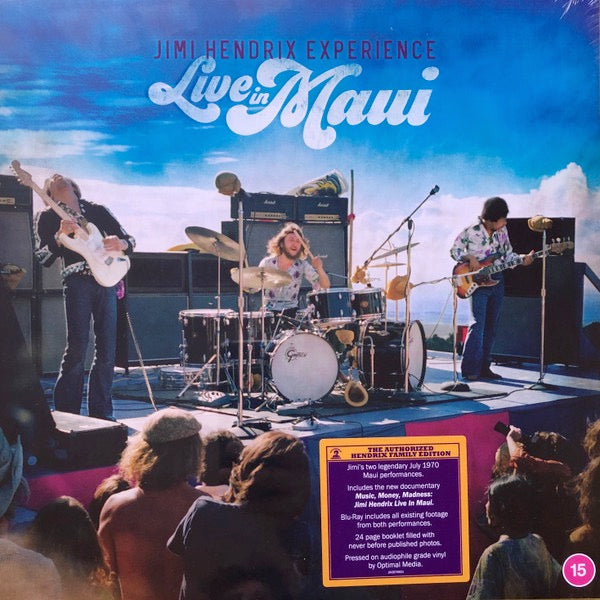 Image of Front Cover of 3xLP - VG/VG+ - THE JIMI HENDRIX EXPERIENCE, Live In Maui (Legacy; 19439799031, Europe 2020, Box Set, Booklet, With Blu-ray), ,  - 2316047C