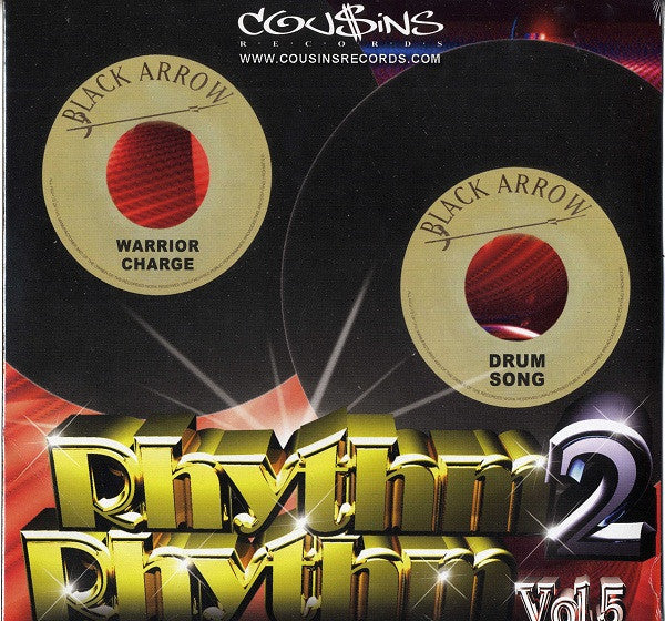 Image of Front Cover of 1214324C: 2x12" - VARIOUS ARTISTS, Rhythm 2 Rhythm Vol 5 Warrior Charge & Drum Song (Cou$ins Records; COUDLP036, UK 2005)   EX/EX