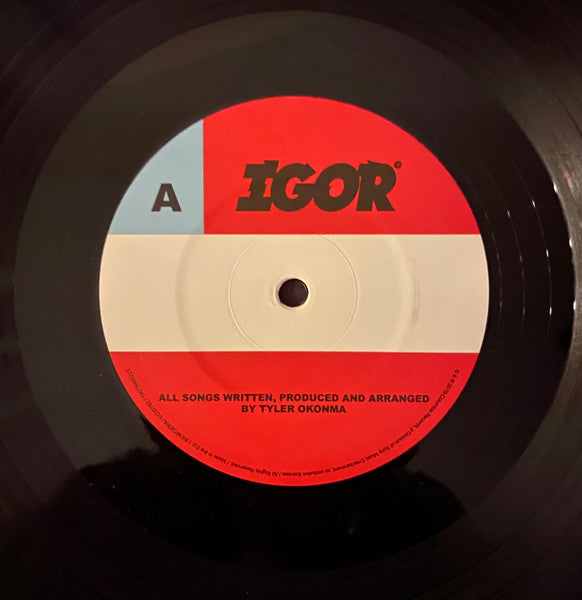 Image of Label Cover of LP - VG+/VG+ - TYLER, THE CREATOR, Igor (Columbia; 19075965221, Europe 2019, Gatefold, Insert), ,  - 3526128E