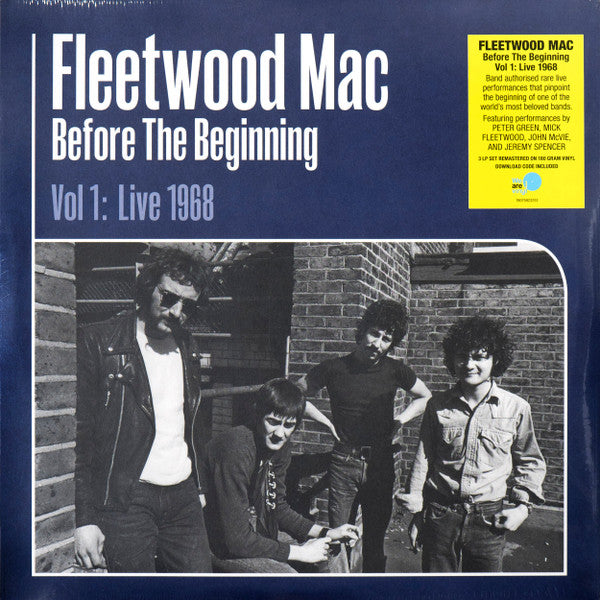 Image of Front Cover of 3xLP - VG/EX - FLEETWOOD MAC, Before The Beginning Vol 1: Live 1968 (Sony Music; 19075923251, Europe 2019, Triple Gatefold, 3 Inners, 180 Gram Vinyl), Opened Instore, Still In Stickered Shrinkwrap, Spine Rolled And Squashed,  - 2826051E