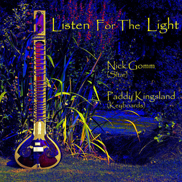 Image of Front Cover of 5023333E: 2xLP - NICK GOMM, PADDY KINGSLAND, Listen For The Light (Paddy Kingsland Music Studio; PKNG001, UK 2022, Gatefold, 180 Gram Vinyl)   VG+/EX