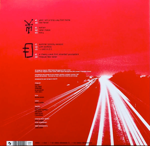 Image of Back Cover of 5033226E: 2xLP - MOGWAI, Young Team (Chemikal Underground; Chem262, Worldwide 2023 Reissue, Gatefold, Sky Blue Vinyl, Download)   NEW/NEW