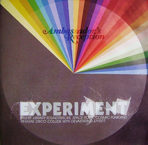 Image of Front Cover of 5033208E: CD - VARIOUS, Experiment (Ambassador's Reception; ABRCD003, UK 2010, Jewel Case, Booklet)   VG+/VG+