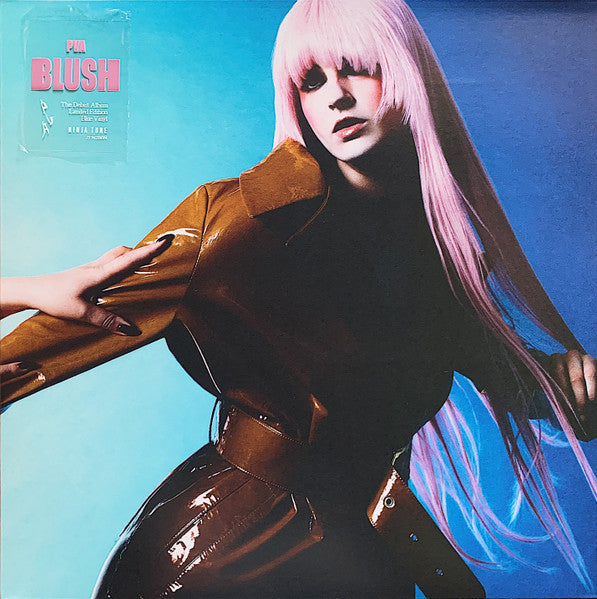 Image of Front Cover of LP - EX/EX - PVA, Blush (Ninja Tune; ZEN286N, UK 2022, Gatefold, 140 Gram Blue Vinyl), Opened Instore, Still In Stickered Shrinkwrap,  - 1746201S