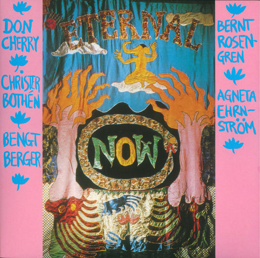 Image of Front Cover of 3614292C: LP - DON CHERRY, Eternal Now (Klimt Records; MJJ423CP, France 2022 Reissue, Pink Vinyl)   NEW/NEW