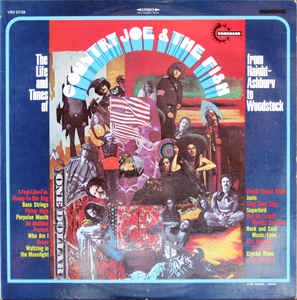 Image of Front Cover of 2044157S: 2xLP - COUNTRY JOE AND THE FISH, Life & Times Of - From Haight-Ashbury To Woodstock (Vanguard; VSD27/28, France 1970s Reissue, Gatefold, Dull Mid Green Label)   VG/VG+