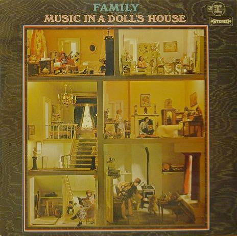 Image of Front Cover of 5123029E: LP - FAMILY, Music In A Doll's House (Reprise Records; SRV.6117, France 1968, Laminated Sleeve)   VG/G+