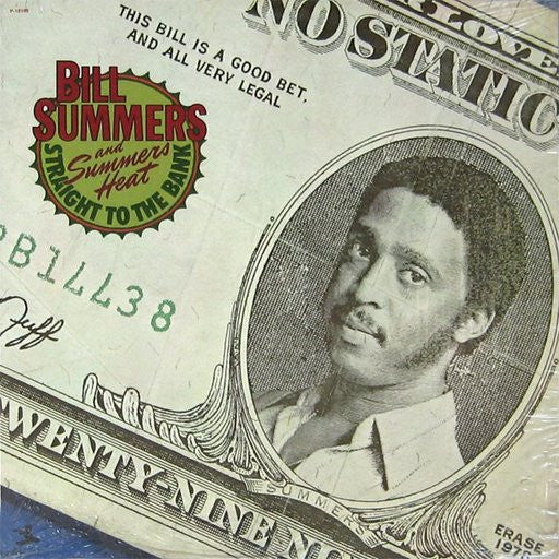 Image of Front Cover of 4345437S: LP - BILL SUMMERS AND SUMMERS HEAT, Straight To The Bank (Prestige ; P-10105, US 1978, Picture Sleeve)   VG+/VG