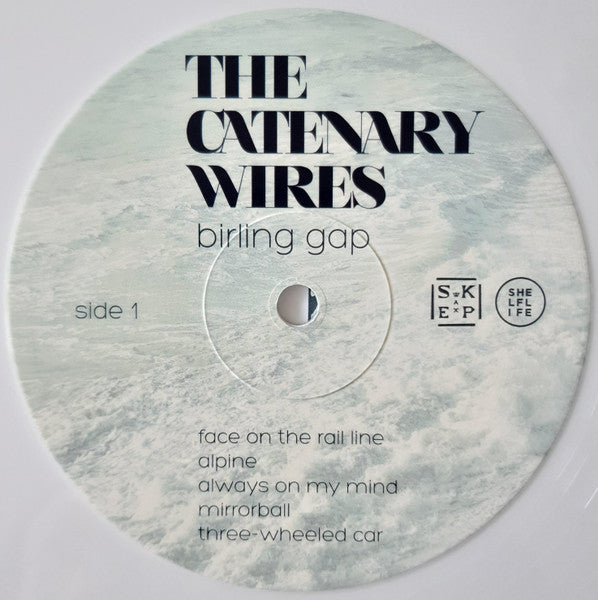 Image of Label Cover of 5023447E: LP - THE CATENARY WIRES, Birling Gap (Skep Wax ; SKEPWAX003, UK & US 2021, Inner, White Vinyl) Still In Shrinkwrap  EX/EX