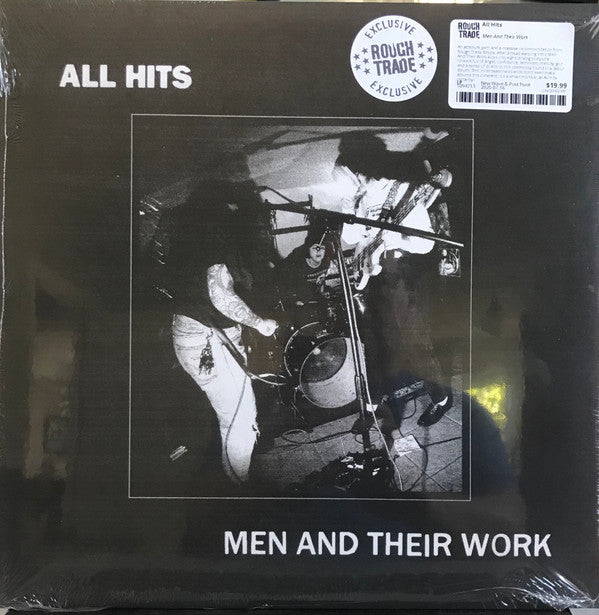 Image of Front Cover of 5023436E: Mini LP - ALL HITS, Men And Their Work (Iron Lung Records ; LUNGS-160, US 2020, Insert, Coke Bottle Clear Vinyl, Limited Edition of 100)   EX/EX