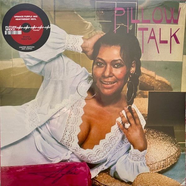 Image of Front Cover of 3614289C: LP - SYLVIA, Pillow Talk (Future Shock; FS4483, Europe 2022 Reissue, Coloured Vinyl)   NEW/NEW