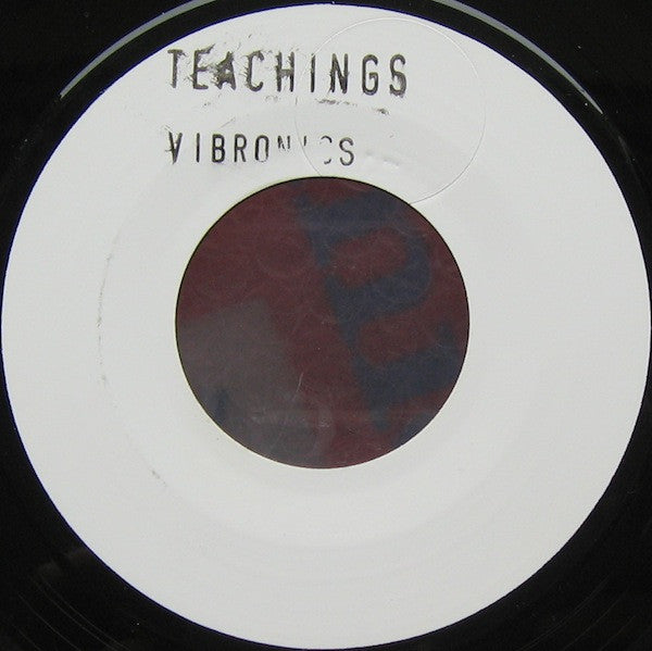 Image of Front Cover of 5153122S: 7" - VIBRONICS, Teachings (Scoops; SCOOP028, UK 2010, Stamped White Label)   /VG+