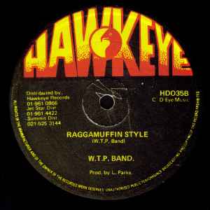 Image of Back Cover of 12" - /G - PORTIA MORGAN / W.T.P. BAND, Let Me Be Your Angel / Raggamuffin Style (Hawkeye; HD035, UK 1981), Marks and ring wears on vinyl, plays G+.,  - 3546201S