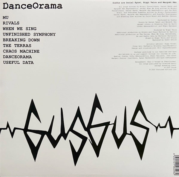 Image of Back Cover of 5113361C: LP - GUSGUS, DanceOrama (Oroom; Oroom LP 005, Europe 2023, Inner)   NEW/NEW