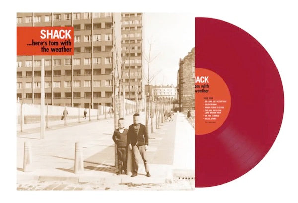 Image of Back Cover of 0954223S: LP - SHACK, ...Here's Tom With The Weather (Shack Songs; SHACKLP2X, UK 2023, Inner, Oxblood Vinyl)   NEW/NEW