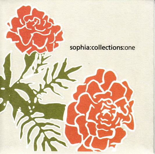 Image of Front Cover of 5133286E: CD - SOPHIA, Collections:One (The Flower Shop Recordings; flowcd 019, Europe 2004, Fold Over Sleeve, Limited Edition of 3,000) Number 2280  VG+/VG+