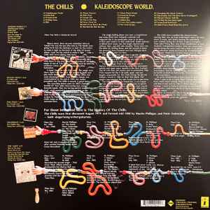 Image of Back Cover of 5213043C: 2xLP - THE CHILLS, Kaleidoscope World (Flying Nun Records; FNCD546, UK & Europe 2023, Gatefold, Blue Vinyl)   NEW/NEW