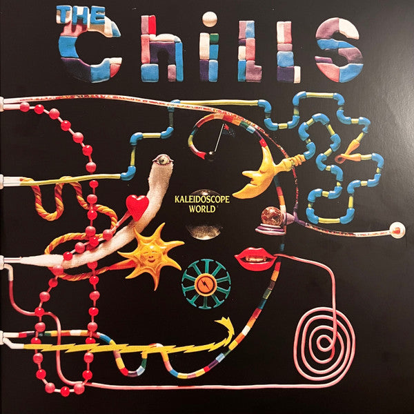 Image of Front Cover of 5213043C: 2xLP - THE CHILLS, Kaleidoscope World (Flying Nun Records; FNCD546, UK & Europe 2023, Gatefold, Blue Vinyl)   NEW/NEW