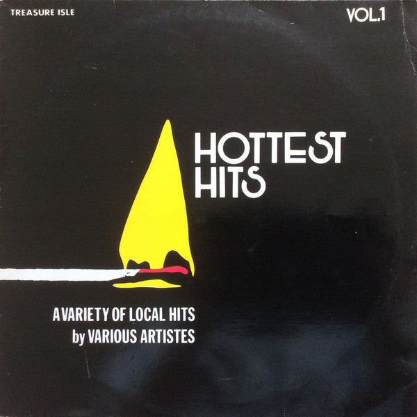 Image of Front Cover of LP - VG/VG - VARIOUS ARTISTS, Hottest Hits Volume 1 (Treasure Isle; , Jamaica 1980s Reissue), Light marks only, plays fine. Storage wear on sleeve.,  - 3816174C