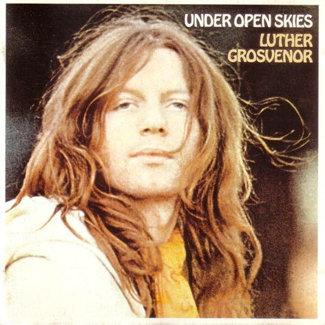 Image of Front Cover of 5213186C: CD - LUTHER GROSVENOR, Under Open Skies (Edsel Records; EDCD 364, UK , Jewel Case)   VG+/VG+