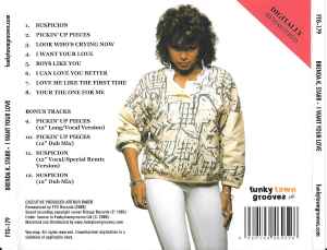 Image of Back Cover of 5233114E: CD - BRENDA K. STARR, I Want Your Love (Funkytowngrooves ; FTG-179, UK 2009) Sealed  M/M