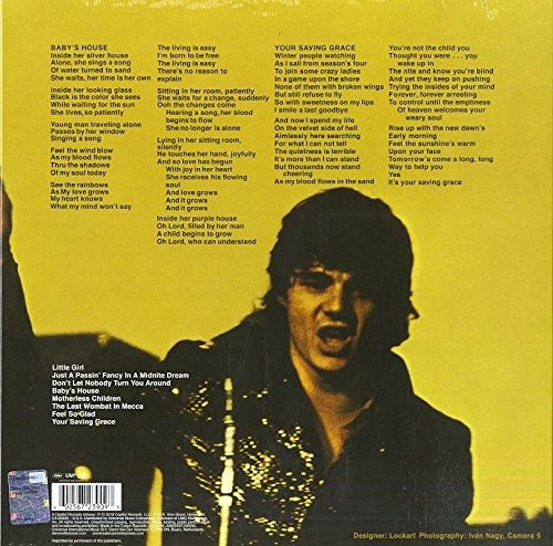 Image of Back Cover of 0114068C: LP - THE STEVE MILLER BAND, Your Saving Grace (Capitol Records; 00602567239093, Worldwide 2018 Reissue, Gatefold)   EX/EX