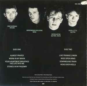 Image of Back Cover of LP - VG/G+ - THE WEATHER PROPHETS, Diesel River (Rough Trade ; RTD / CRE 2-40, Germany 1986, Pete Astor), Hairline marks,  - 3316066C