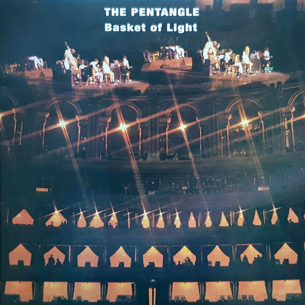 Image of Front Cover of 0114251C: LP - THE PENTANGLE, Basket Of Light (Music On Vinyl; MOVLP2353, Europe 2022 Reissue, Gatefold, Orange & Yellow Marbled Vinyl)   NEW/NEW