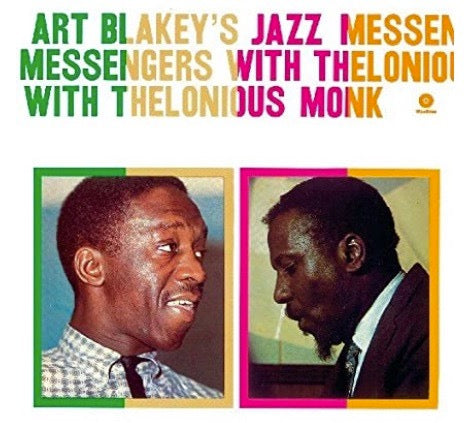 Image of Front Cover of 1854212S: LP - ART BLAKEY'S JAZZ MESSENGERS WITH THELONIOUS MONK, Art Blakey's Jazz Messengers With Thelonious Monk (WaxTime; 771677, Europe 2010 Reissue, 180 Gram Vinyl)   NEW/NEW