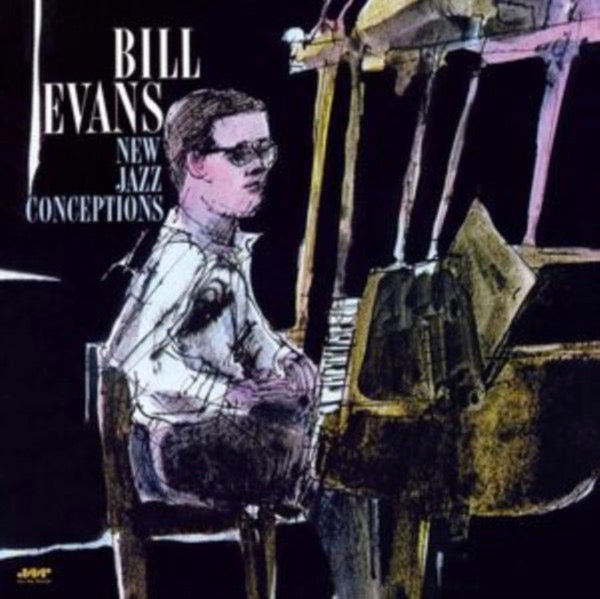 Image of Front Cover of 4134049E: LP - BILL EVANS, New Jazz Conceptions (Jazz Wax Records; JWR 4609, Europe 2013 Reissue, 180g)   NEW/NEW